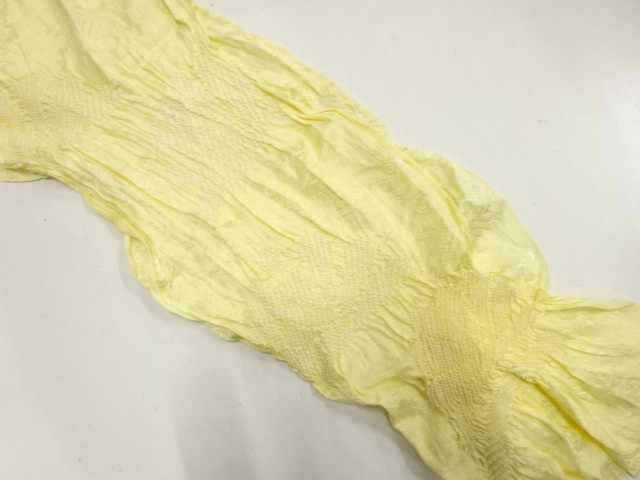 正絹　絞り　帯揚げ